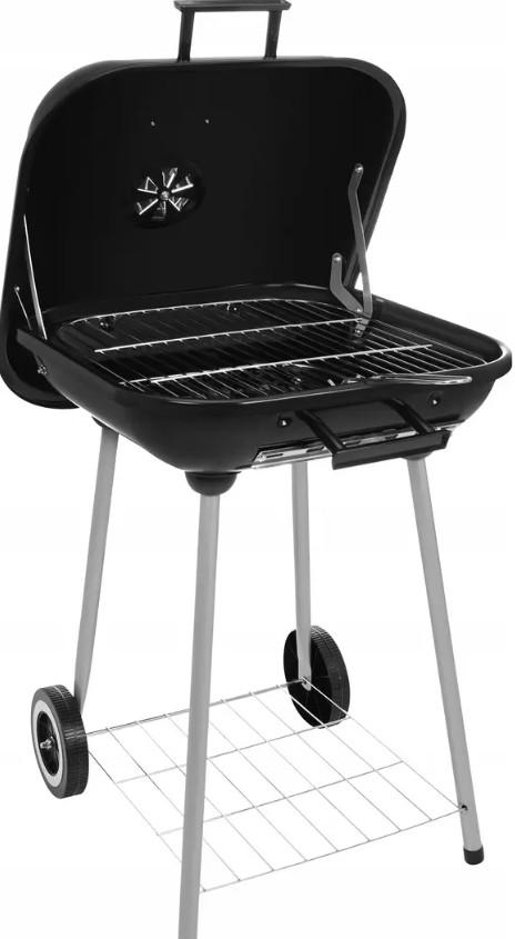 Gratar pentru frigarui Kaminer 27321 Black
