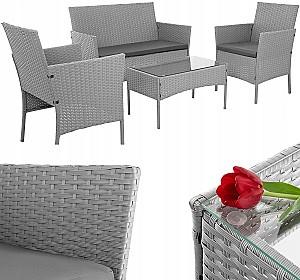 Set mobila de gradina Gardlov 26910 Gri