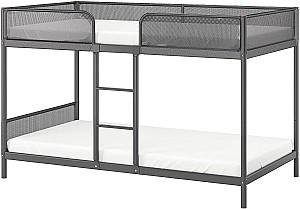 Pat copii IKEA Tuffing 90x200 Gri Inchis