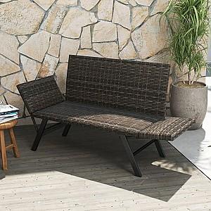 Canapea pentru gradina Costway NP12098GR