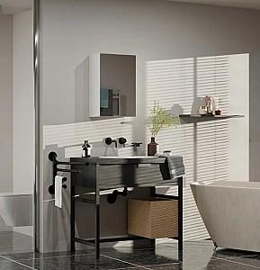 Dulap de baie TopEshop Pola 1D White