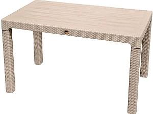 Masa de gradina Heniver Rattan Table 120x70 Cappuccino