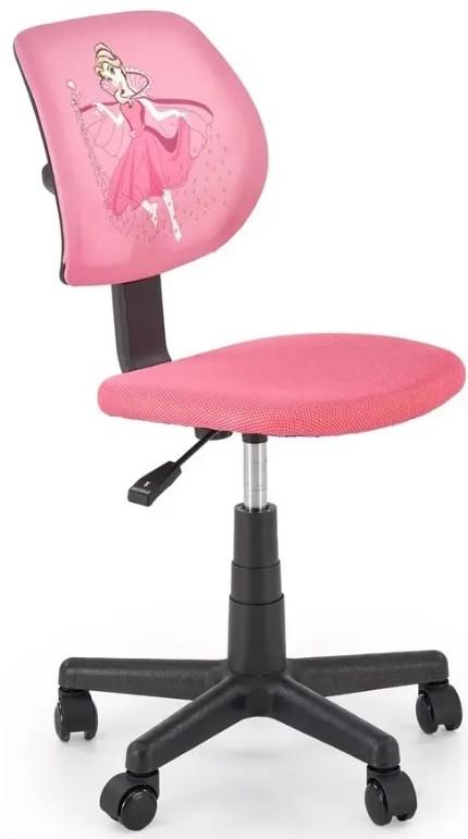 Fotoliu de birou Halmar Bingo Pink/Black