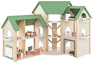 Casuta pentru papusi Costway TP10210GN