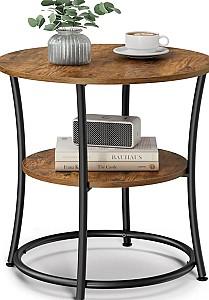 Masuta de cafea, reviste Vasagle LET56BX Rustic Brown/Ink Black