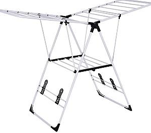 Uscator de rufe Costway HW53986 White/Black