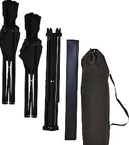Set mobila de gradina Enero Camp 1066059 Black
