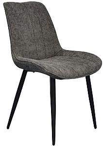 Set de masa si scaune Evelin DT 404-2 B + 3 scaune YTC-055 B / UF885-15 Dark Grey