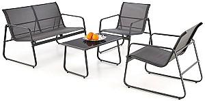 Set mobila de gradina Halmar Conor Gri