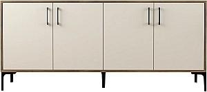Tumba pentru televizor Mirage Meble Kiev 180 Crem (Bej)/Nuc (Maro)