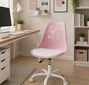 Fotoliu de birou Jumi Joy 2 CM-593596 Pink/White