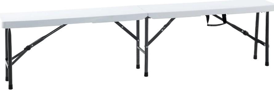 Scaun terasa Kingfisher Astano 180x43x25cm White