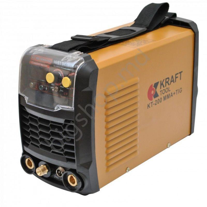 Aparat de sudat KraftTool KT200MMA+TIG