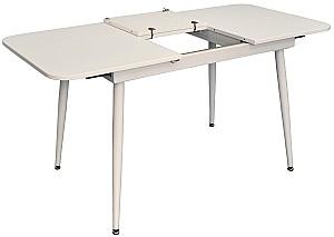 Set de masa si scaune Evelin DT 531R Wh  + 4 scaune YTC-064 Wh / BJORN-24 (Light Beige)