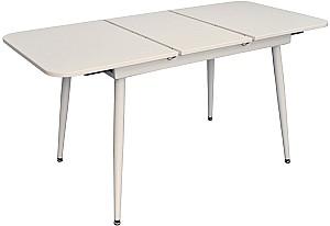 Set de masa si scaune Evelin DT 531R Wh  + 4 scaune YTC-064 Wh / BJORN-24 (Light Beige)