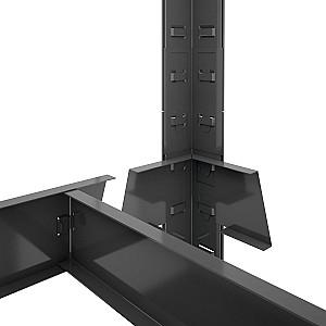 Rafturi pentru depozitare Nex Budget 1800x400x400 mm Antracit (Gri)