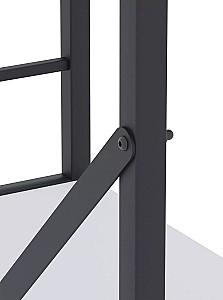 Etajera Nex Loft Antracit (Gri)/Alb
