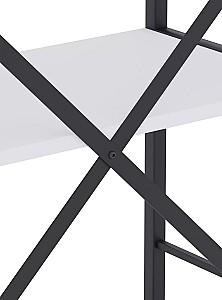 Etajera Nex Loft Antracit (Gri)/Alb 4 rafturi
