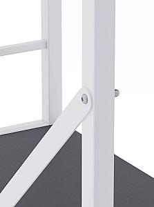 Etajera Nex Loft Alb/Antracit (Gri) 6 rafturi