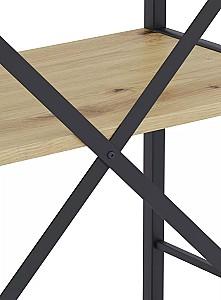 Etajera Nex Loft Antracit (Gri)/Stejar Artisan (Maro) 6 rafturi