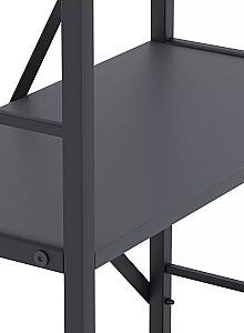 Etajera Nex Loft Antracit (Gri) 6 rafturi