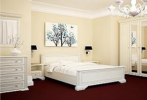 Noptiera de lux Yasen White 1S Pin Argintiu