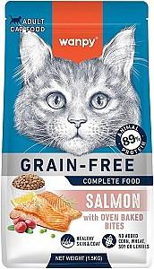 Hrana uscata pentru pisici Wanpy Grain-Free Salmon PIWP-125