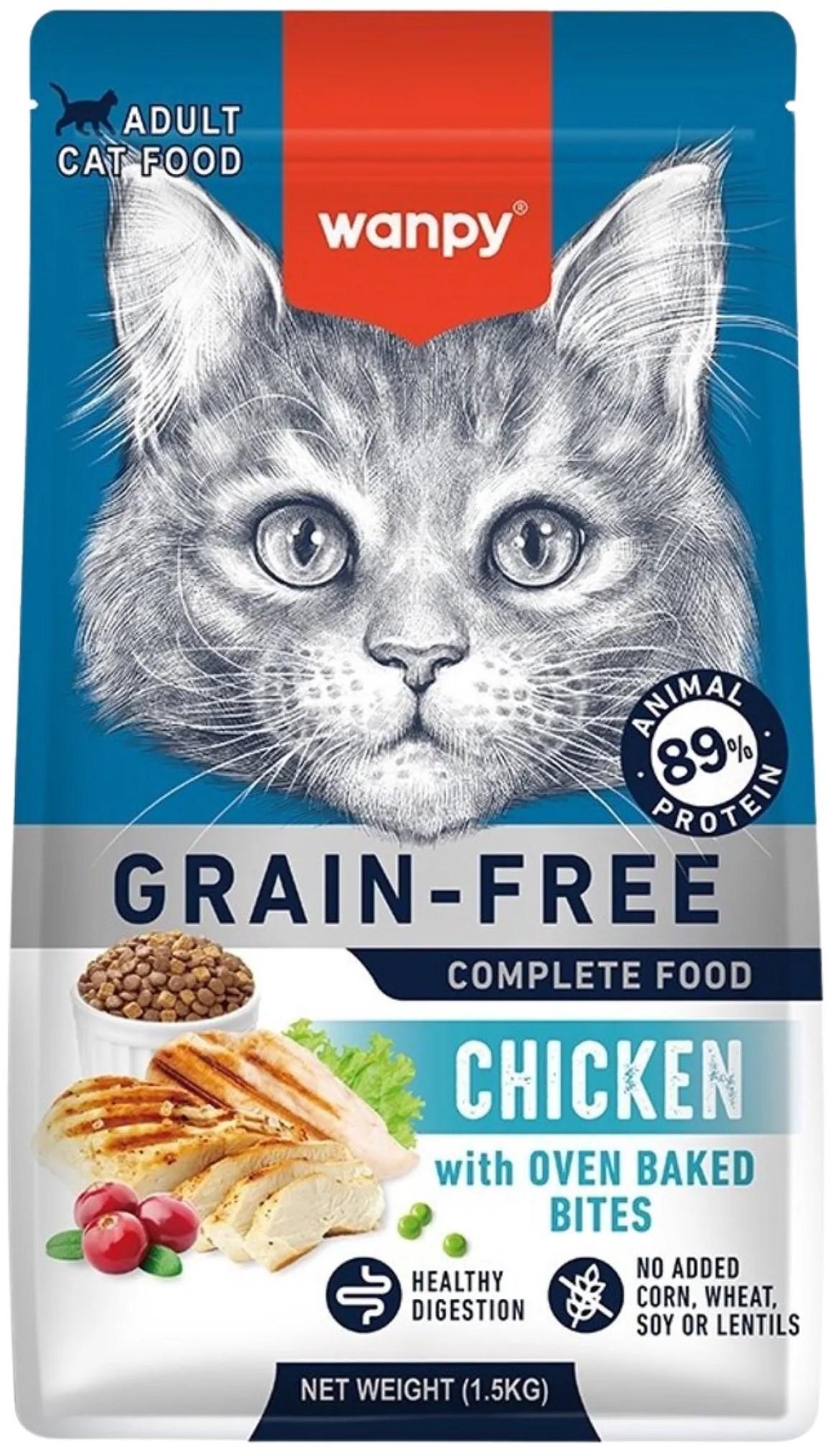 Hrana uscata pentru pisici Wanpy Grain-Free Chiken PIWP-123