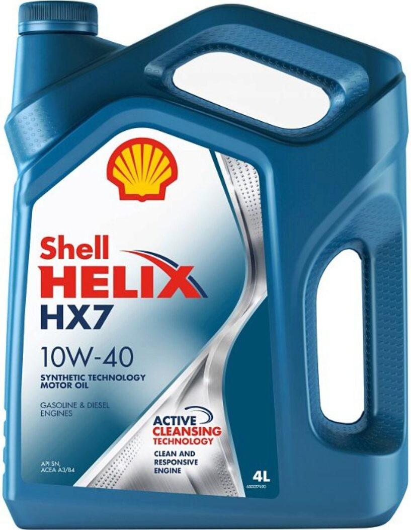 Ulei motor Shell HX7 10W-40 4L