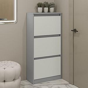 Dulap pentru incaltaminte PS AY-60/3 Gri / Gri Deschis