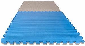 Saltea sportivă VLM Puzzle 1x1 m Grey/Blue
