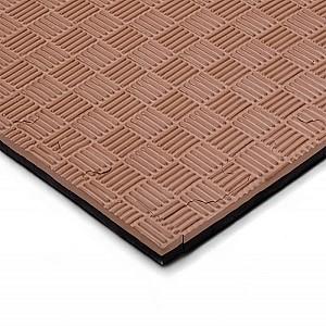 Saltea sportivă VLM Puzzle 1x1 m Black/Brown