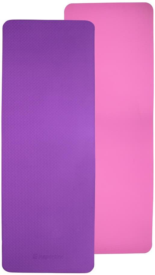 Covoras pentru fitness Insportline Doble 18237-2 Purple/Pink