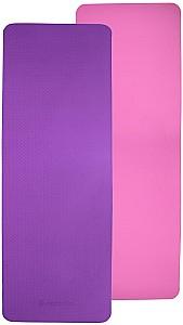Covoras pentru fitness Insportline Doble 18237-2 Purple/Pink