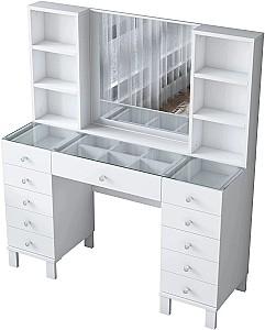 Masa de machiaj Mirage Meble BJ136 Alb