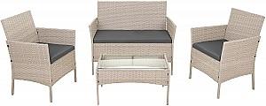 Set mobila de gradina Gardlov 26909 Bej/Gri