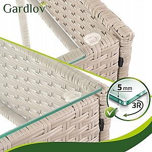 Set mobila de gradina Gardlov 26909 Bej/Gri