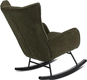 Fotoliu Mebel Elite Jackson Olive/Negru