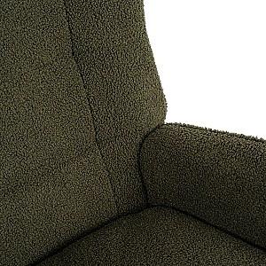 Fotoliu Mebel Elite Jackson Olive/Negru