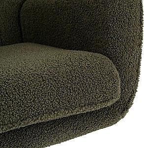 Fotoliu Mebel Elite Jackson Olive/Negru