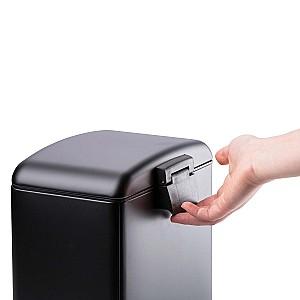 Cos de gunoi Dirt-Devil Pedal Bin 6 L Soft Close Black