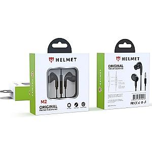 Casti HELMET 3.5mm with Mic M2 Series Black
