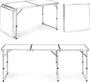 Masa pliabila Modern Home GB030-180 Alb/Gri