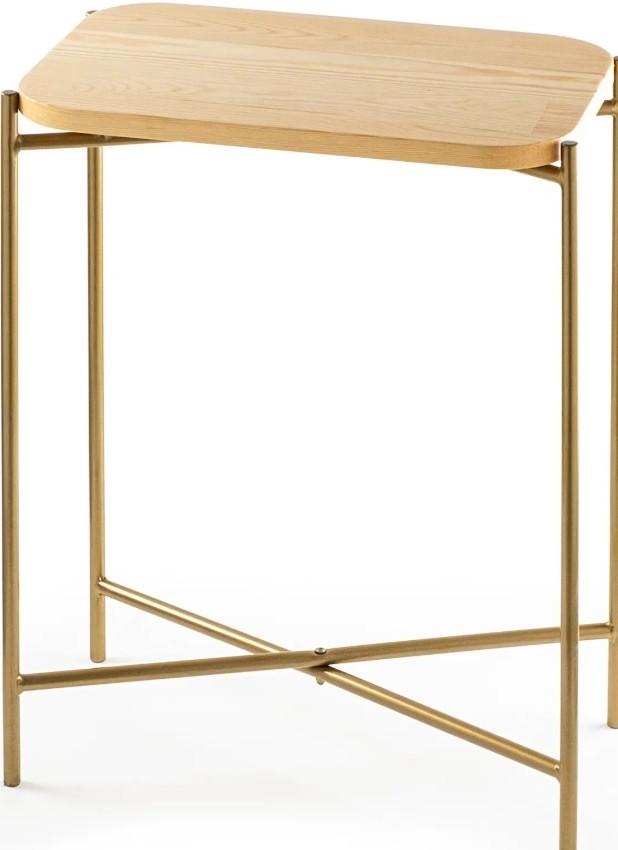 Masuta de cafea, reviste Mirage Meble Shb-003-A Natural/Gold