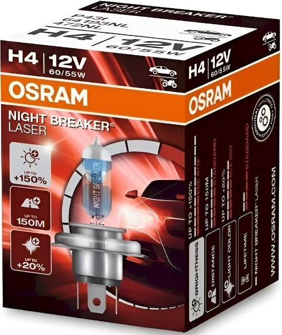 Lampa auto Osram 64193 NL +150% H4 12V 60/55W (63546)