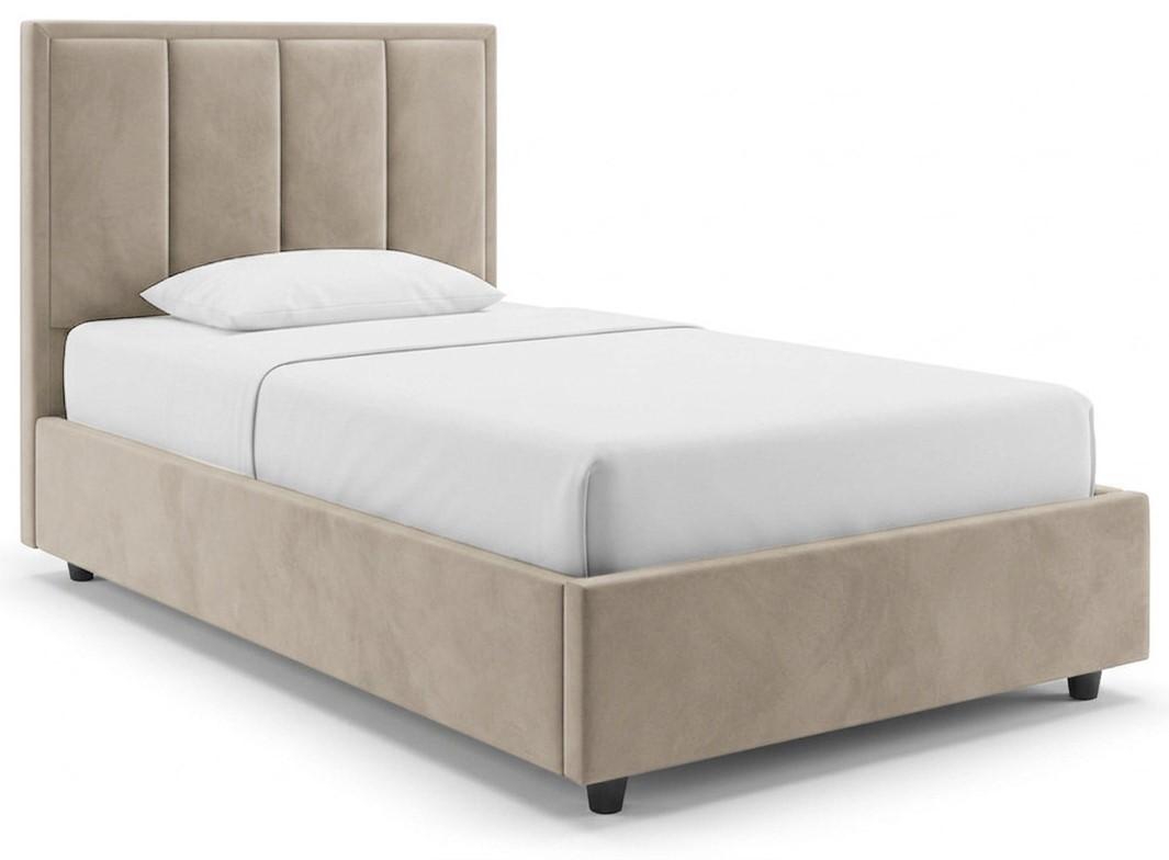 Pat copii Alcantara Pulsar 90x200 Bej