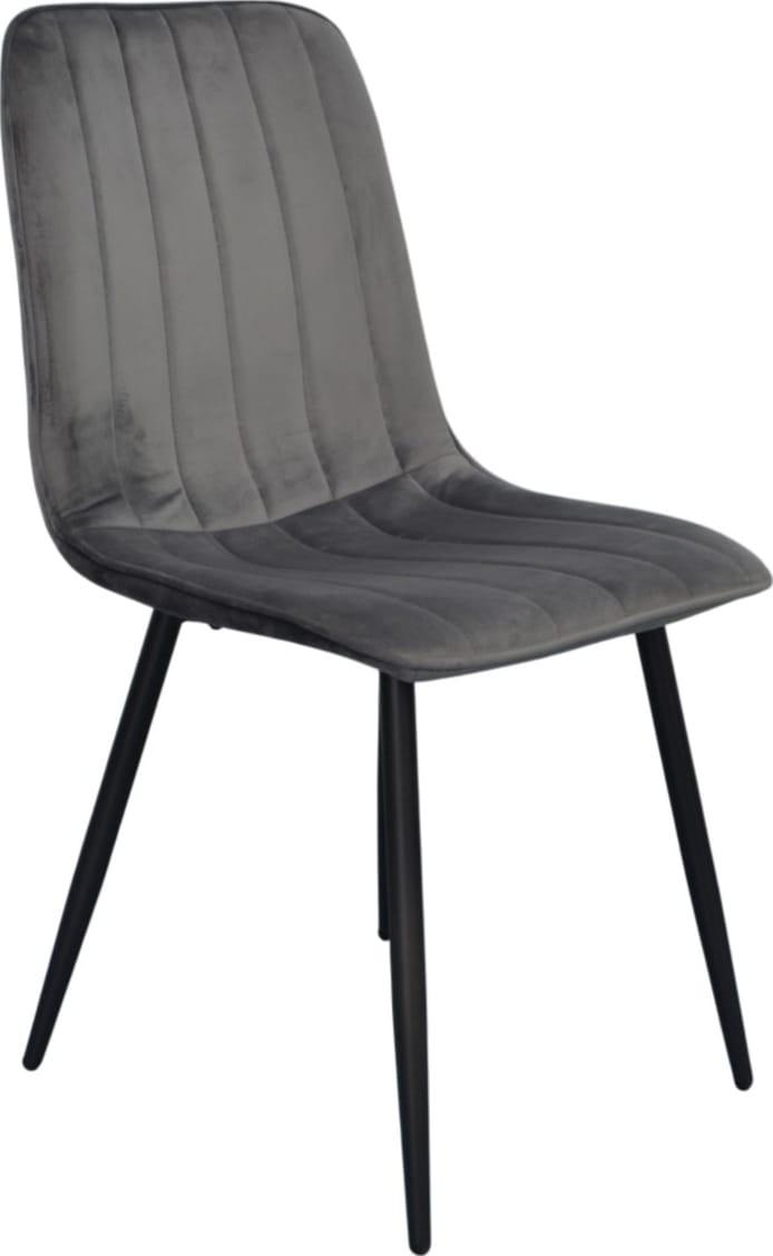 Scaun Evelin YTC-078B (BLUVEL-14) Dark Grey
