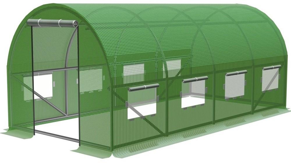 Seră de tip tunel GardenLine TUN5613 6x3x2m