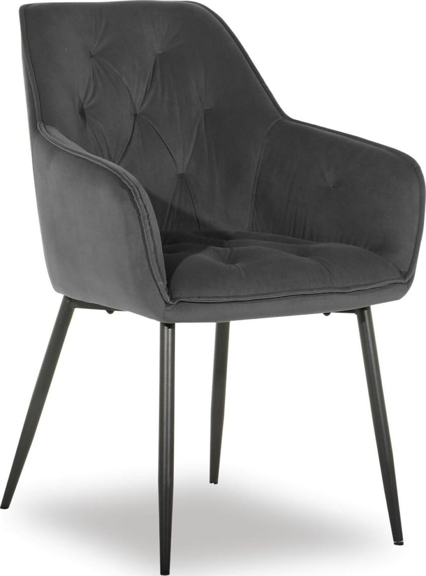 Scaun Avanti BEL NEW Dark Grey Velvet