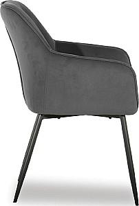 Scaun Avanti BEL NEW Dark Grey Velvet